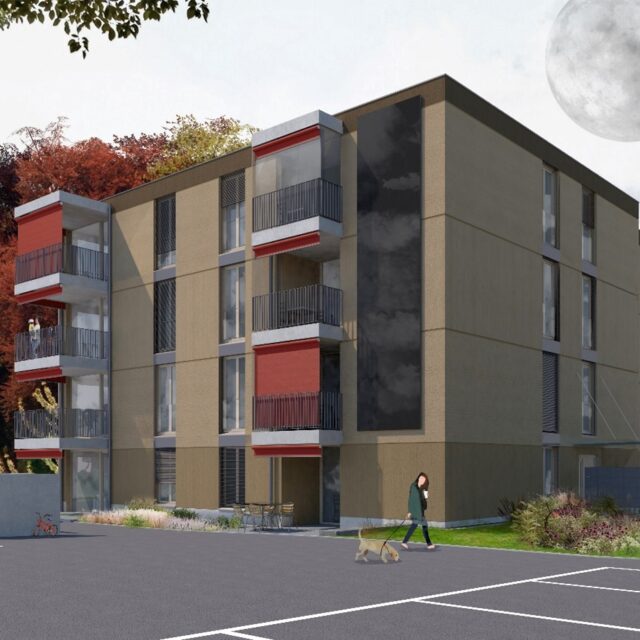 Neubau MFH Gerbiweg, Wald